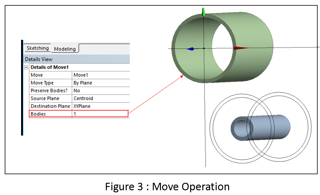 Design Modeler Move